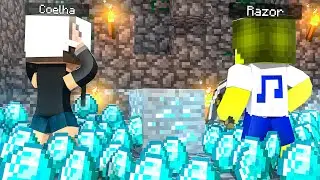 MINECRAFT, MAS SE QUEBRAR BLOCO ELE MULTIPLICA !