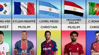 Football Players And Their Religion From Different Countries