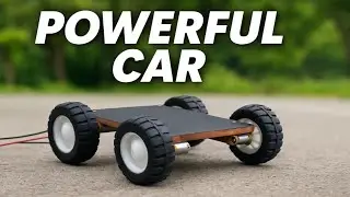 Powerful N20 DC Gear Motor Car | DIY Mini Car Project 
