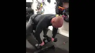 INCLINE REVERSE FLY EXERCISE ( PALMS DOWN )