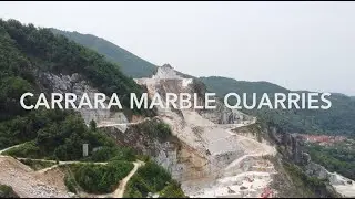 Carrara Marble Quarries - 4K Drone Footage