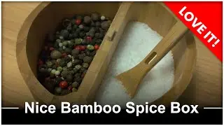 Awesome Bamboo spice box, love it!