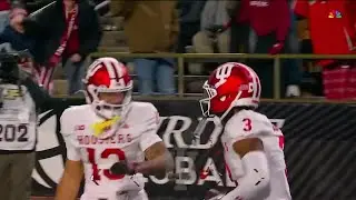 Omar Cooper Jr. Stays on His Feet for SIX vs. Purdue | Indiana Football