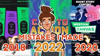 Mistakes I made in the past Webtoon contests and my plan for the Call to Action contest