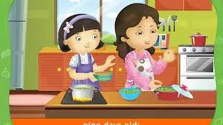 Peas Porridge Hot | Senior KG Rhymes & Songs for Children I Animated I Little Mee Rhymes