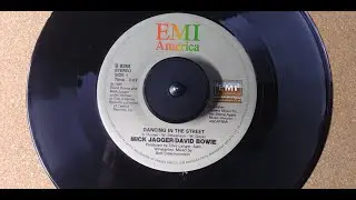 Mick Jagger David Bowie. Dancing In The Street. #vinyl  #mickjagger    #vinylecollection