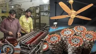 Amazing Fan Making Process In Factory 😮🇮🇳