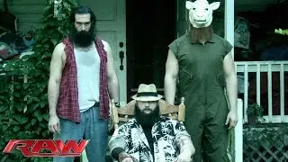 Семья Уайетт посылает загадочное послание вселенной WWE: Raw, 29 сентября 2014 г.