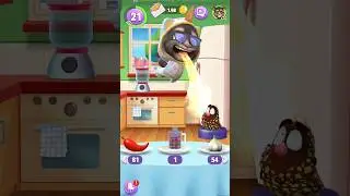 my talking tom🐱 2 ||  feeding time || Singa trails