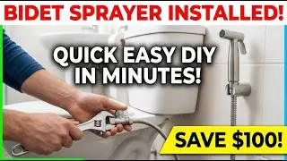 How to Install a Handheld Bidet Sprayer Easy Step by Step Bathroom Upgrade