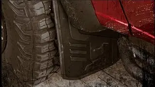 2023 Z71 Colorado oem front￼ mudflaps fitted for 2023 Zr2 Colorado #zr2 #chevycolorado #2023