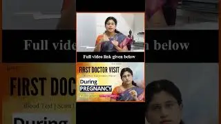 Importance of Doctor's First Visit during Pregnancy |  Dr Suganaya Anandaraman