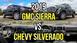 GM Truck Shootout -- 2019 GMC Sierra Denali vs. 2019 Chevy Silverado High Country: Comparison