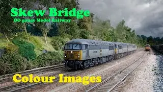 OO gauge Model Railway - SKEW BRIDGE - 41 - Colour Images