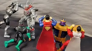 Thanos and Ultron Marvel Epic Hero Series 4 inch figure review
