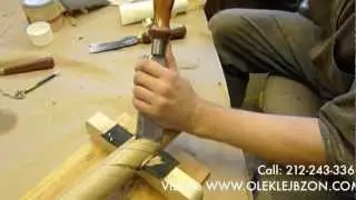 How To Carve a Wood Twisted Rope
