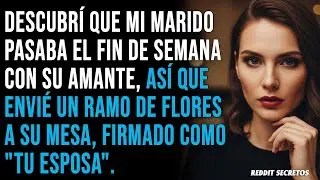 Descubrí que mi marido estaba con su amante... así que envié flores a su mesa firmado 