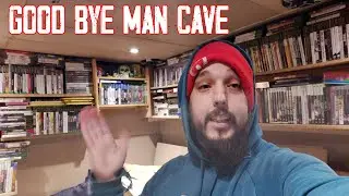 Good bye man cave you will be missed  but not in the winter too cold