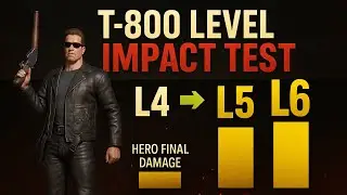Тест на удар уровня T-800! 🔥 L4 против L5 против L6 &mdash; Насколько он становится сильнее?