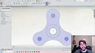 Mirrors, Circular Patterns, Sweeps, and Edge Breaks in SolidWorks: Fidget Spinner Case Study