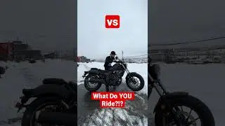Honda REBEL 500 vs 1100 Sound Comparison / What Do YOU Ride?!?