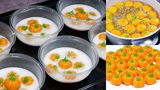 Ide jualan Takjil Ramadhan - Biji Salak Labu Kuning (Bualoy Dessert Thai)