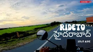 Bangalore to Hyderabad Solo Bike Ride I #telugumotovlogger I #royalenfield I Classic 350 I NH44