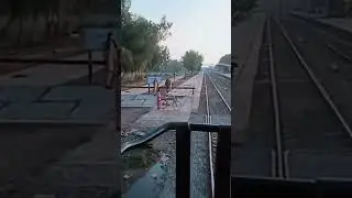 Train Through Gojra Station