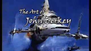 EssentialArtists John Berkey : A Sci Fi Master from the 1970s, Impasto, Made Spaceships & Hydrofoils