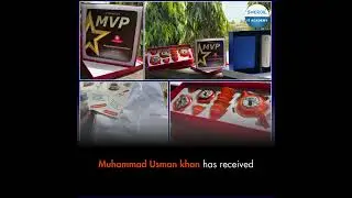 Muhammad Usman has just received his Alibaba Cloud Platinum MVP Kit! 🏆
