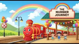 🚂✨ The Number Journey Counting Train Song