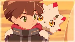 Gammamon being adorable Episode 12