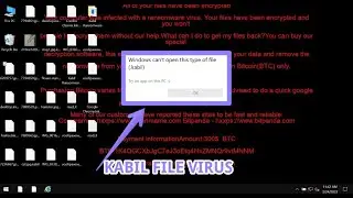 Kabil ransomware removal [.kabil file virus] with decryption help.