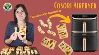 Halloween ohne diese Mumien? Niemals! 👻 Airfryer Rezept mit Cosori Turbo Tower Pro Smart