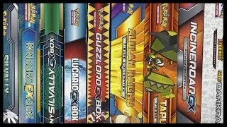 Opening 9 Random Pokemon TCG Collection Boxes