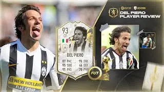 ENDGAME OR NOT?! 93 PRIME ICON MOMENTS DEL PIERO PLAYER REVIEW - FIFA 22 ULTIMATE TEAM