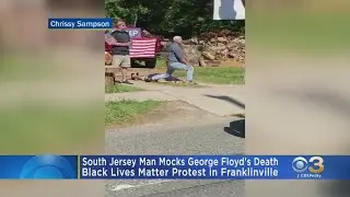 New Jersey Corrections Officer Suspended After Mocking George Floyd's Death At Black Lives Matter Ra