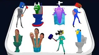 Merge Toilet Man - Gameplay Walkthrough ⚜️ Merge Master