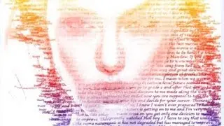 Photoshop tutorial: making text photo with Angelina Jolie's head-shot