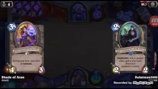 HS | Karazhan Adventure | Class Challenge | Shade of Aran vs Rogue