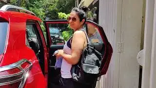 ANJANA SUKHANI SPOTTED AT I THINK FITNESS JUHU