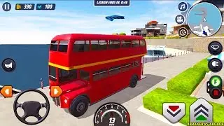 Car Driver&rsquo;s License Course - Double Bus Unlocked - Best Android Gameplay #17