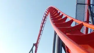 X-Flight POV *REAL* Six Flags Great America 2012 Roller Coaster Front Seat On-Ride HD