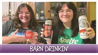 Steel Reserve & White Claw Starwberry + Buzzball Strawberry Margarita Taste Test / Review!