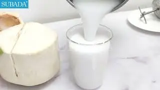 How to Make Coconut Milk? &mdash; SUBADA Nut Almond milk machine