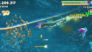 Mega Shark Eats EVERYTHING! Hungry Shark World &ndash; Mega Shark Rampage