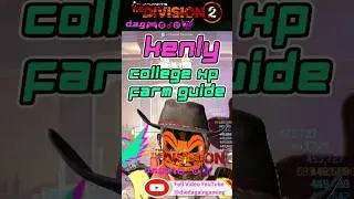 Not a Glitch! Discover Kenly College XP Farm in The Division 2! #thedivision2 #division2 #shorts