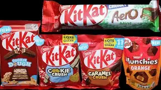 Nestle Kit Kat: мятные конфеты &laquo;Chunky Aero Mint&raquo;, &laquo;Cookie Dough&raquo;, &laquo;Cookie Crush&raquo;, &laquo;Caramel Crush...