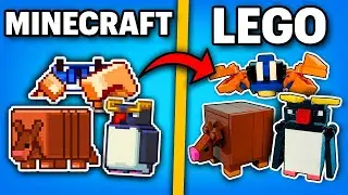 I made the Minecraft MOB VOTE in LEGO...