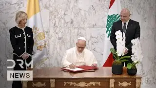 HISTORIC MOMENTS: Pope Leo XIV Leaves Heartfelt Dedication at Lebanese Presidential Palace | AK1N
